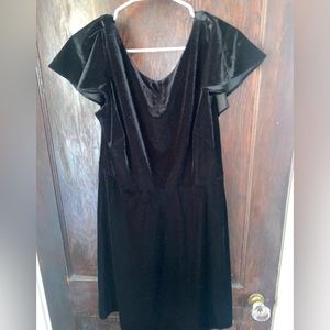 Black Velour Dress